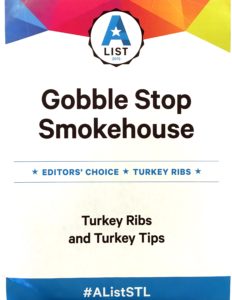 gobble stop smokehouse, barbecue, st. louis, BBQ